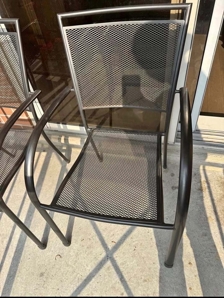 Patio Chairs & Side Table Set