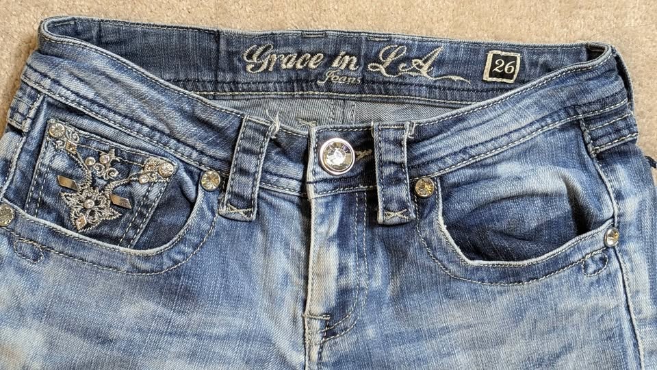 Y2k Gracie in LA women's jeans McBling - Will lower price - photo 2