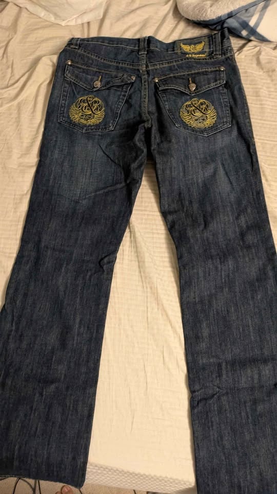 Y2k Rock Republic Skull Jeans - Will lower price if you ask! - photo 3