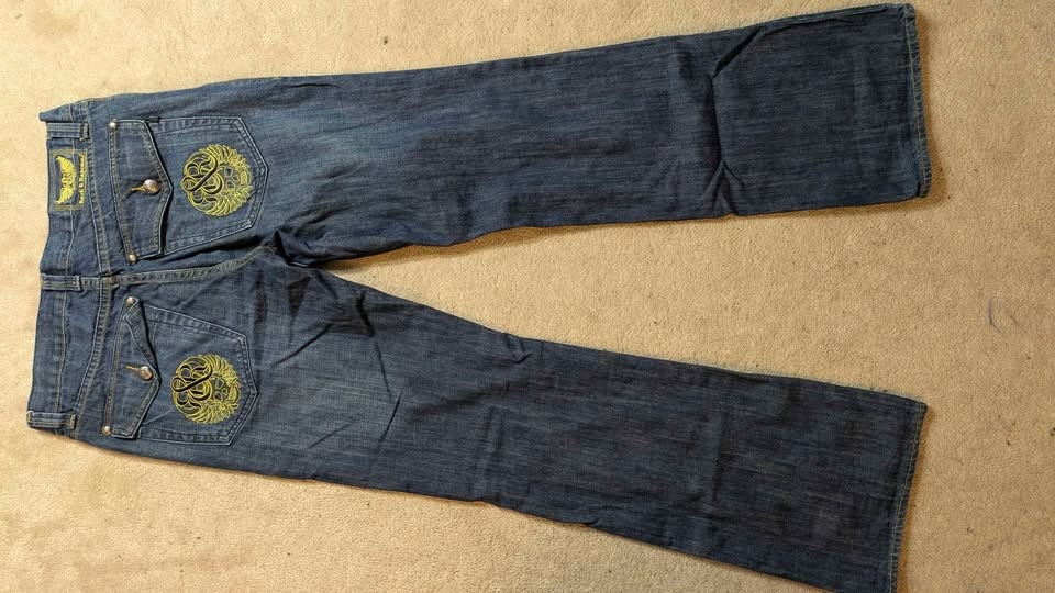 Y2k Rock Republic Skull Jeans - Will lower price if you ask! - photo 4