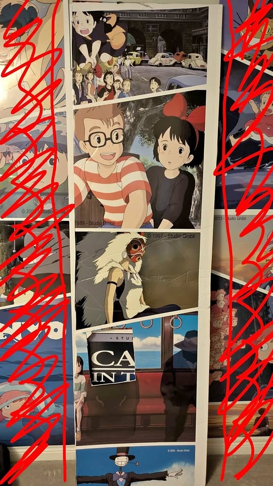 Studio Ghibli Wall Poster/Panel