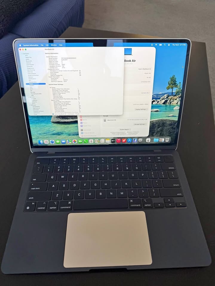 MacBook Air M4 13” (2025) 16GB 256GB