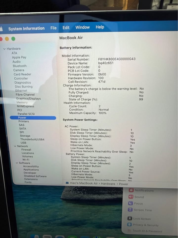 MacBook Air M4 13” (2025) 16GB 256GB - photo 3