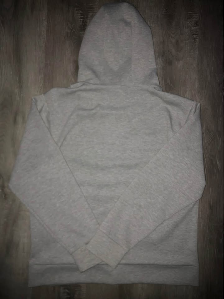 Grey Fleeced Zip Up Hoodie - Men's Large - photo 2