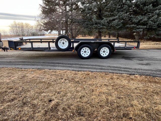 18' Bumper Pull Landscape Trailer