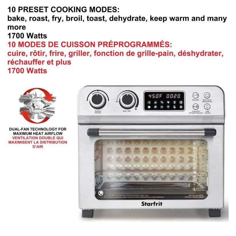 Starfrit Air Fryer Convection Oven - photo 3