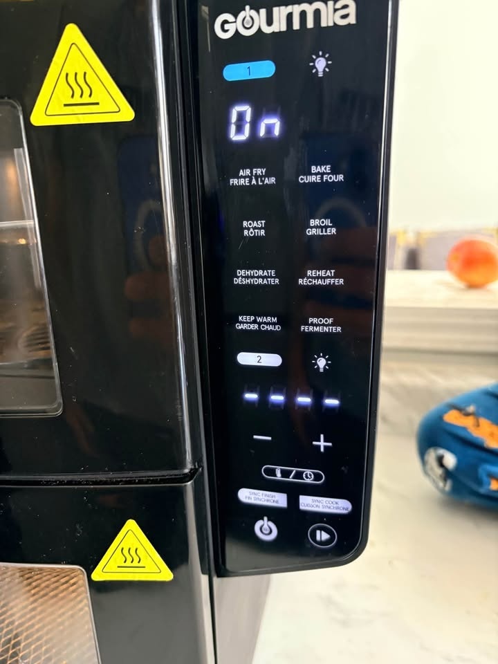 Gourmia 10.4L Dual Basket Air Fryer - photo 4