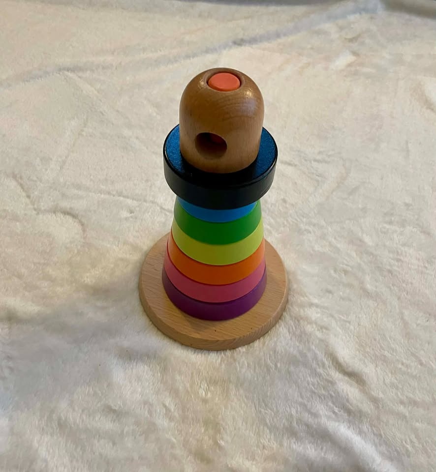 Ikea Wooden Stackable Lighthouse - photo 3