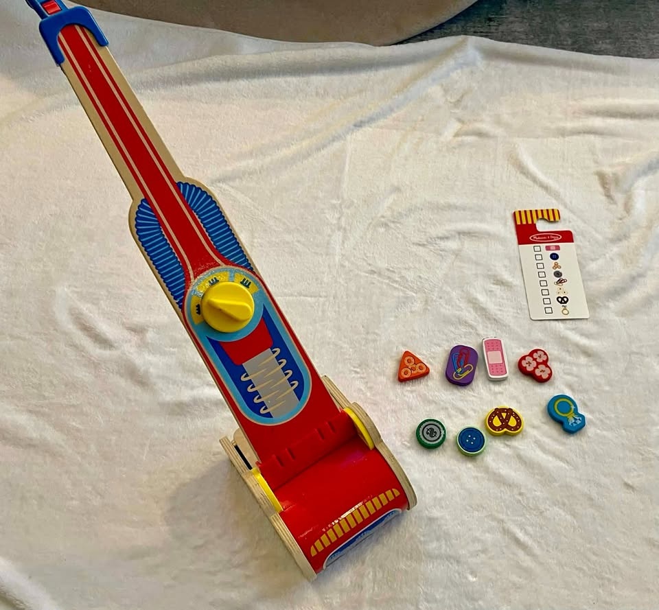 Melissa and Doug Wooden Vacuum