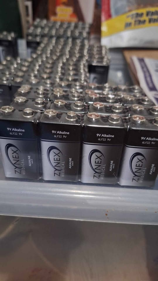 New 9v Batteries - 126 Total - photo 2