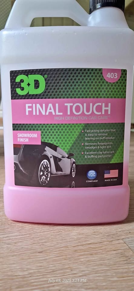 3D Final Touch