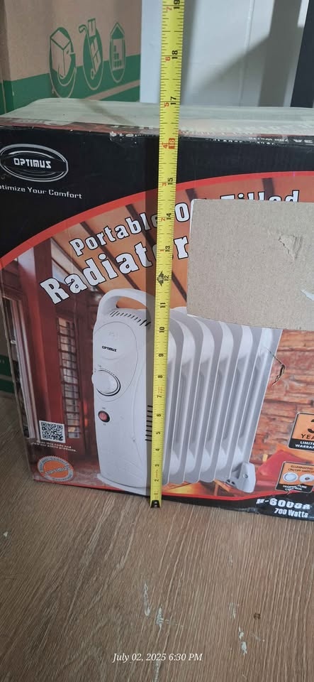 Optimus Mini Oil Heater 700w - photo 5