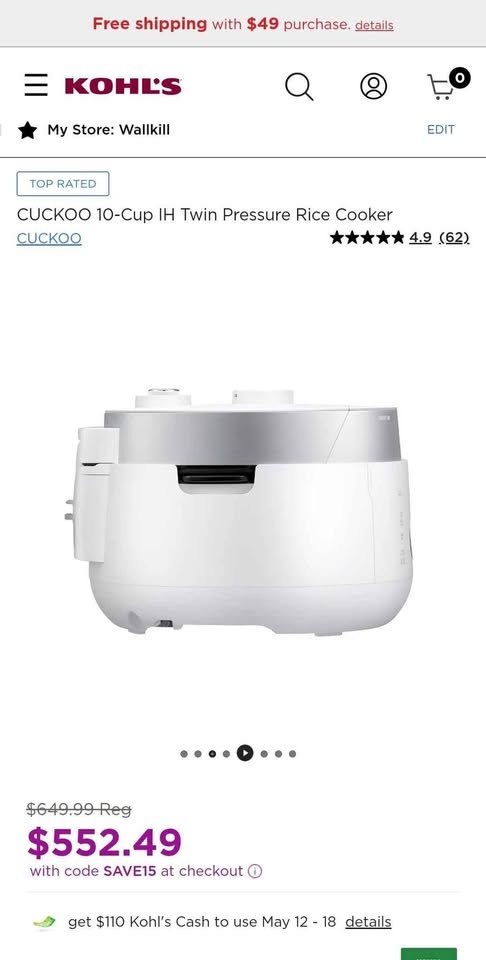 Cuckoo 10 Cup Double Sealed Rice Cooker Warmer - photo 4