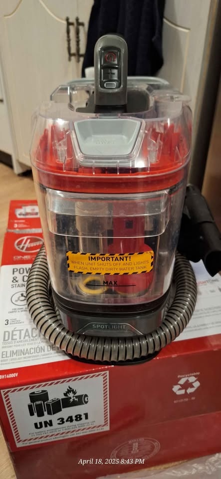 Hoover ONEpwr Cordless Cleanslate Pet Spot Cleaner - photo 4