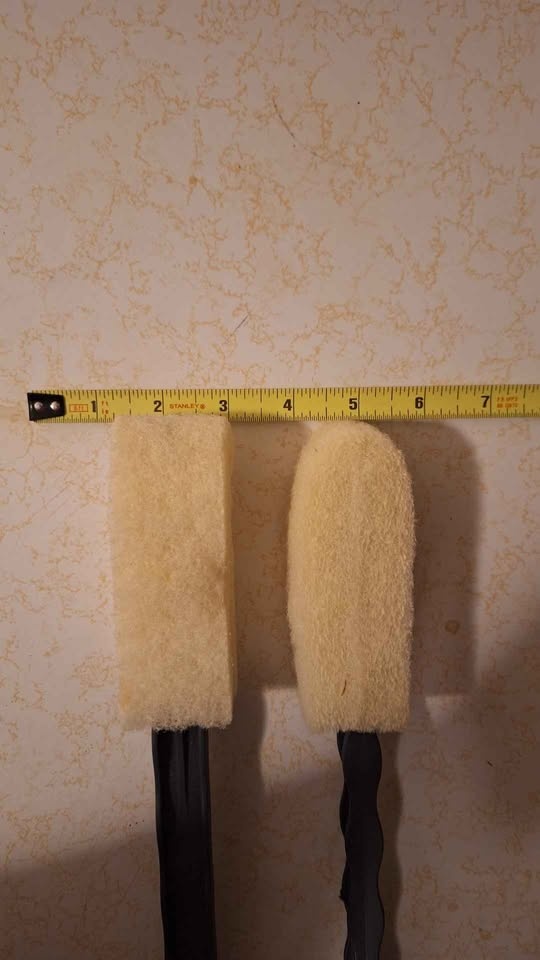 12" Wheel Cleaning Brushes - Natural Coconut - photo 3