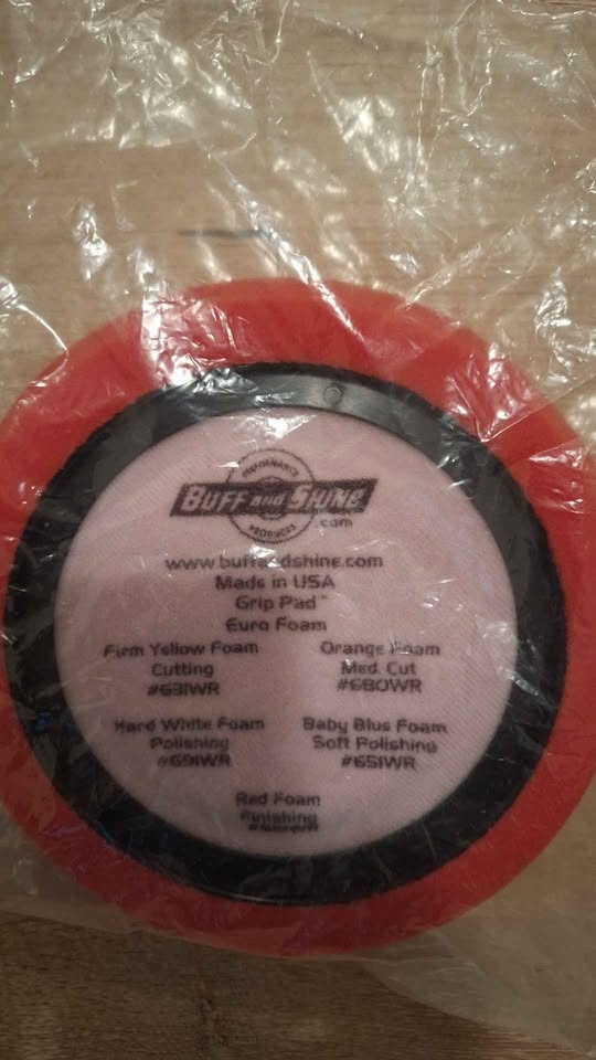 Buffing and Shine 8" Polish Pad, 5" Backing - photo 2