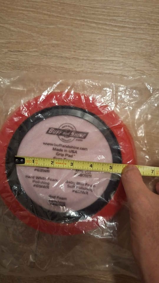 Buffing and Shine 8" Polish Pad, 5" Backing - photo 5