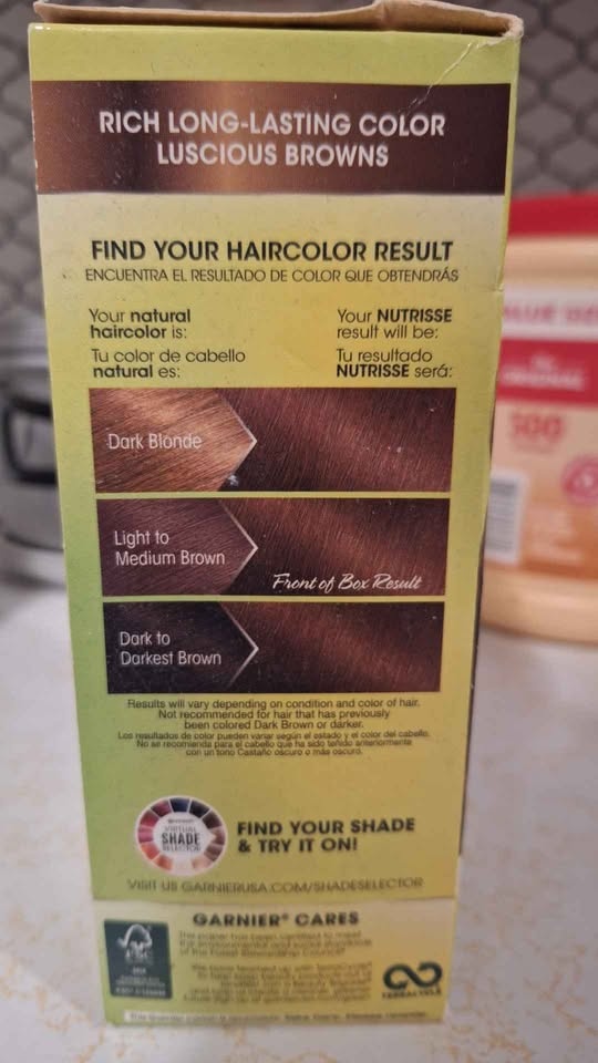 Garnier Nutrisse #53 Medium Golden Brown - photo 4