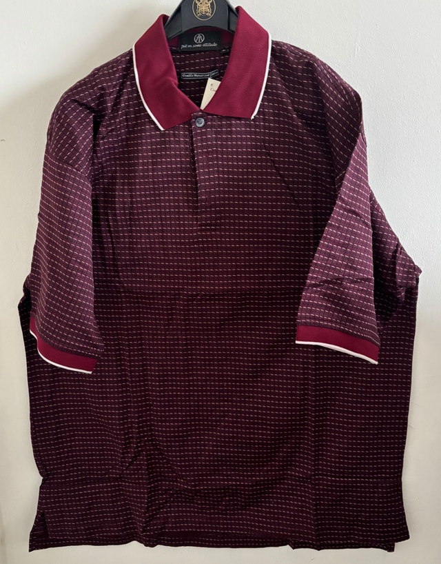 NEW Attitude Golf Burgundy Vintage Shirt, Men's XL - photo 2