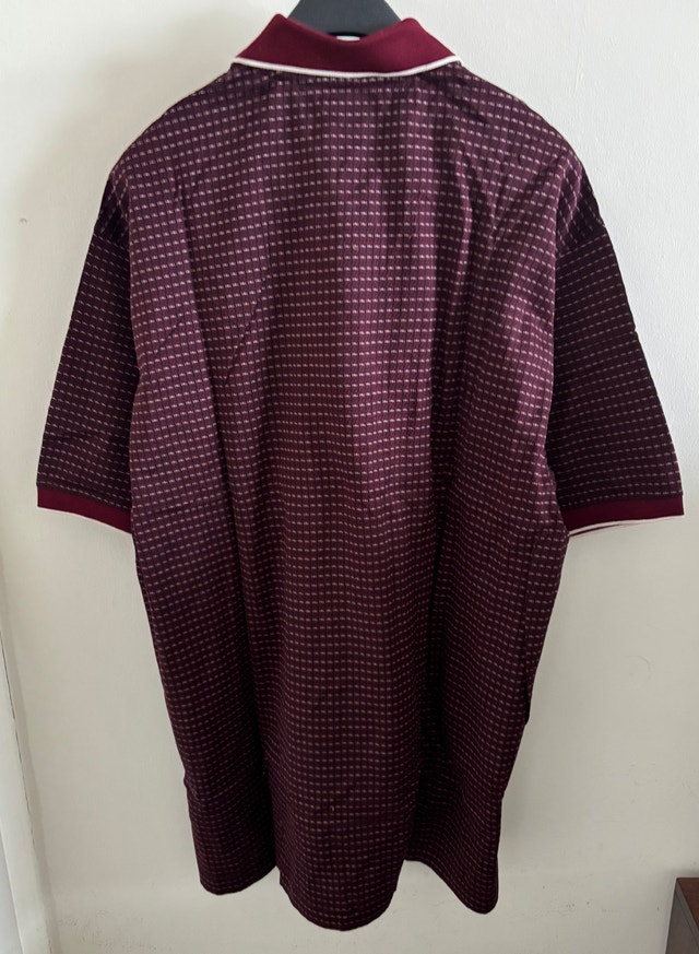 NEW Attitude Golf Burgundy Vintage Shirt, Men's XL - photo 3