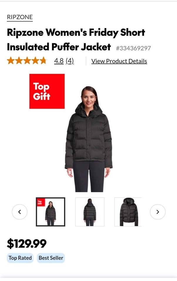 Ripzone Women's Puffer Jacket - Brand New - photo 4
