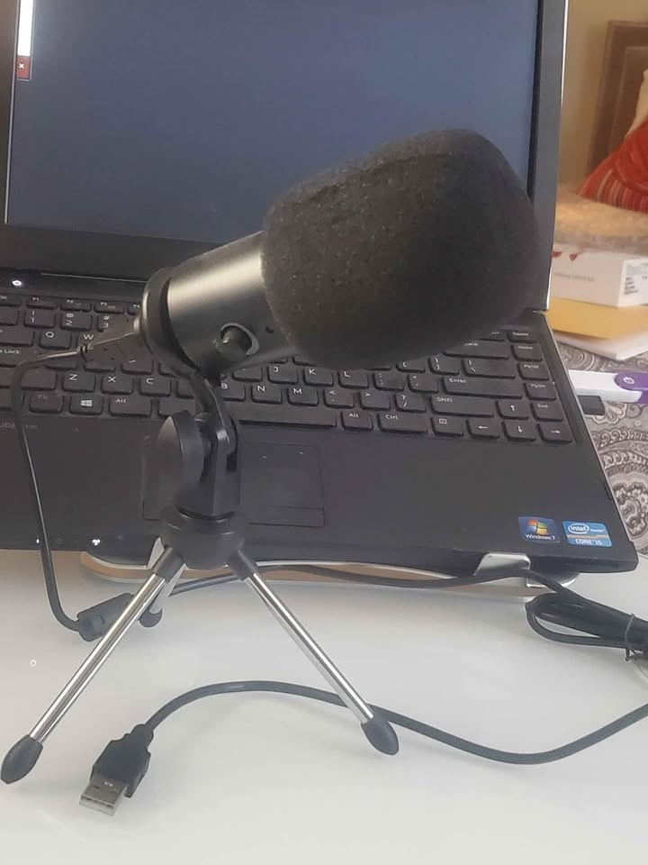 Microphone USB w/ Desk stand