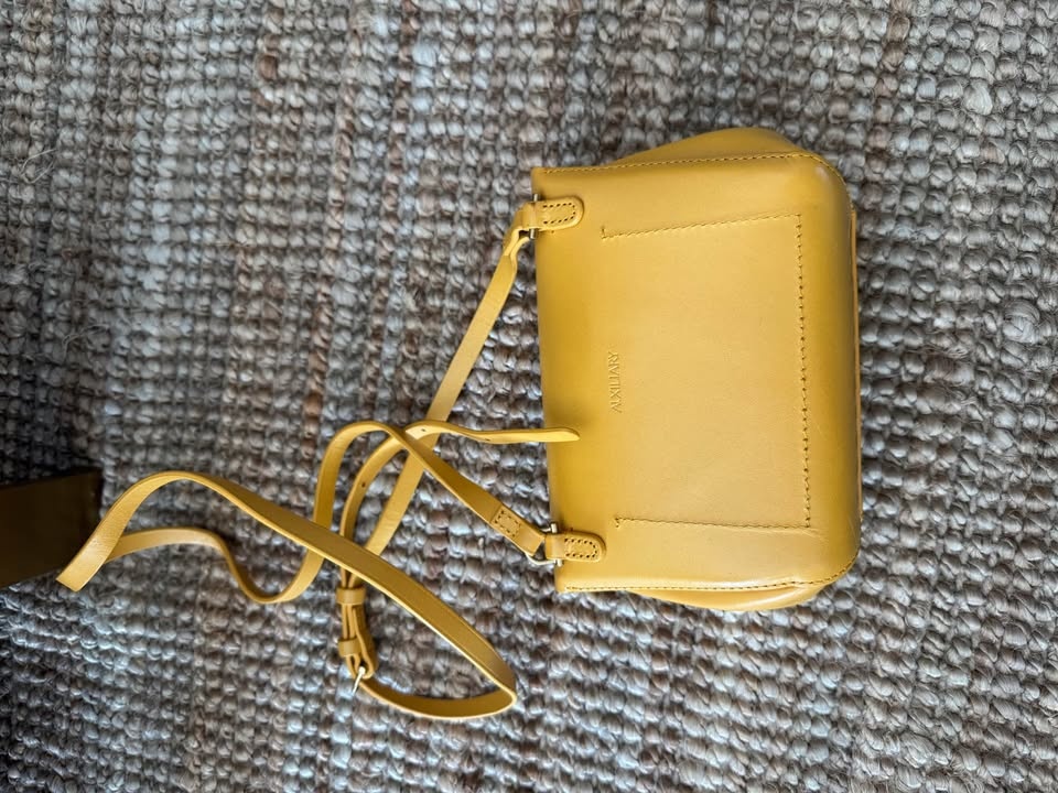 Aritzia Mustard Yellow Crossbody Bag - photo 3