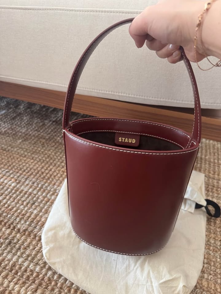 Staud Bisset Leather Bucket Bag - photo 3