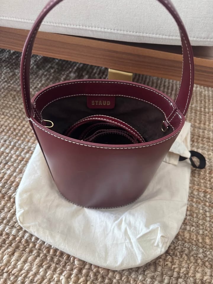 Staud Bisset Leather Bucket Bag - photo 4