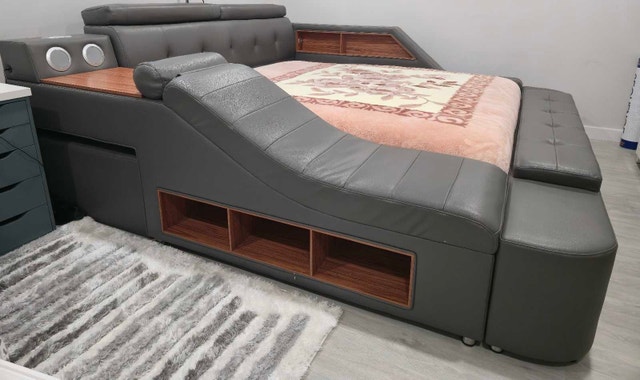 Studio Entertainment Bed with Mattress