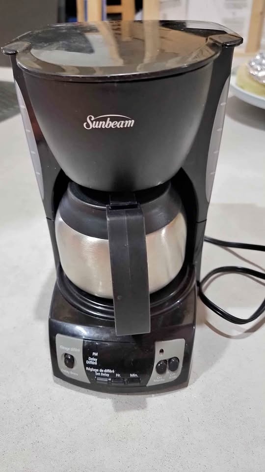 Sunbeam Coffee maker with delay start