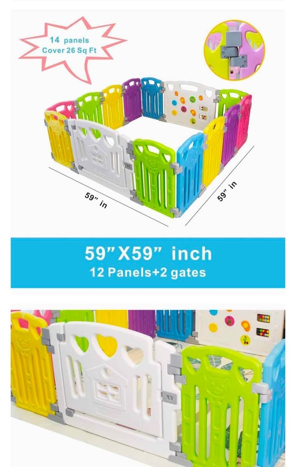 Baby Playpen Kids Activity Center - photo 2