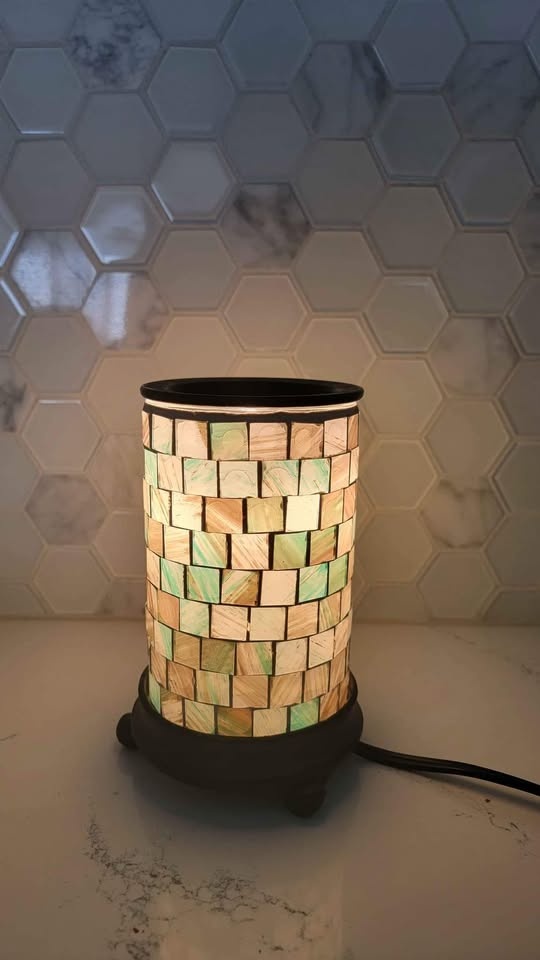 Sea Glass Mosaic Illumination Fragrance Warmer