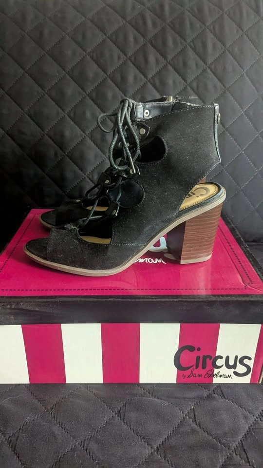 Circus by Sam Edelman Gladiator Sandals Black Size 6.5 - photo 2