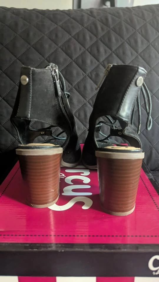 Circus by Sam Edelman Gladiator Sandals Black Size 6.5 - photo 3