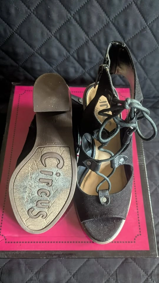 Circus by Sam Edelman Gladiator Sandals Black Size 6.5 - photo 4