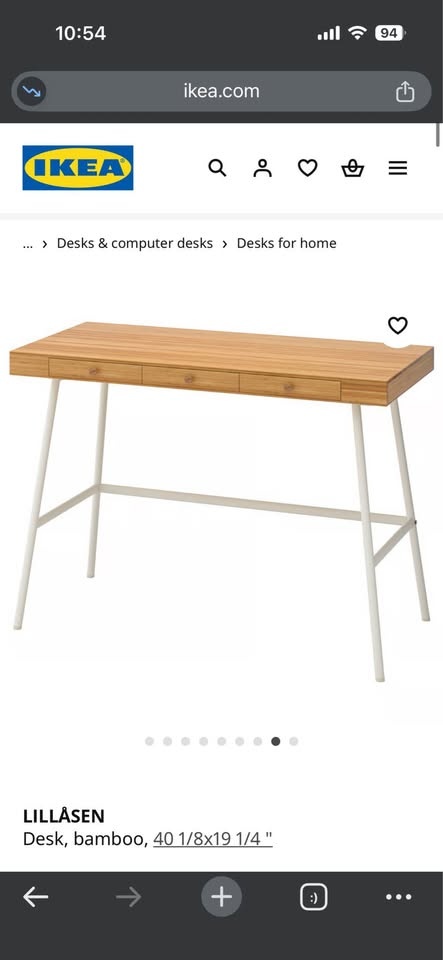 Ikea Lillåsen Desk/Table - photo 2