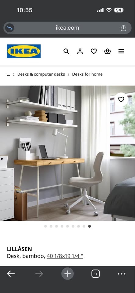 Ikea Lillåsen Desk/Table - photo 3