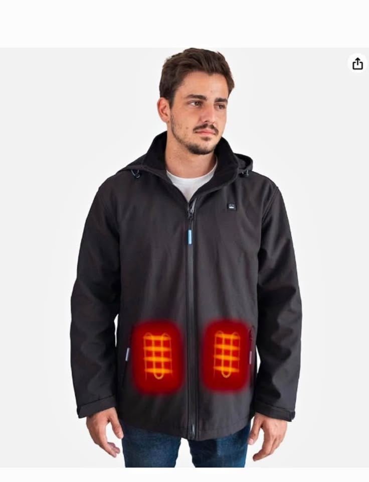 Antartika Men's Soft Shell Heated Jacket