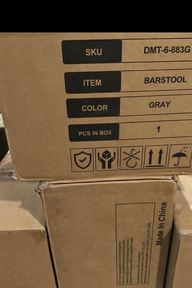 Set of 2 Barrel Counter Height Stools - Brand New - photo 5