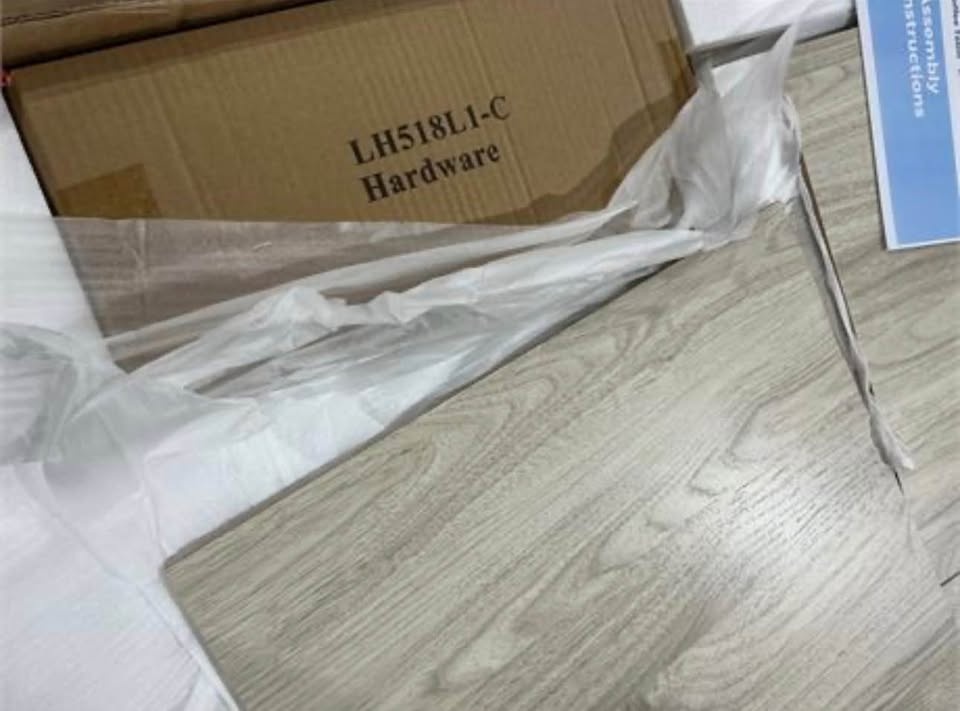 Modern Farmhouse Coffee Table with 2 Drawers - Brand New - photo 5