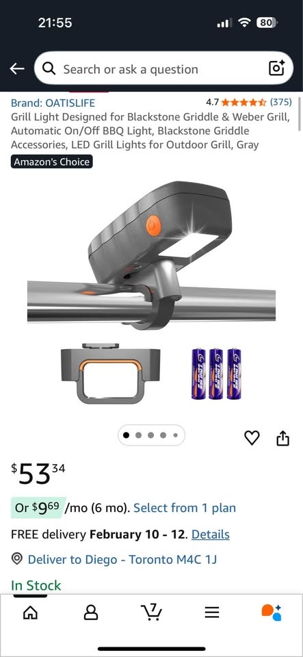 Grill Light for Blackstone & Weber Grills 🏆 - photo 3