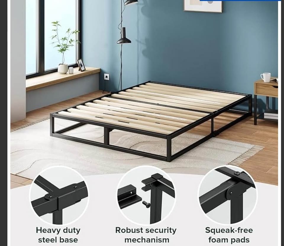Full Size Metal Bed Frame - photo 2