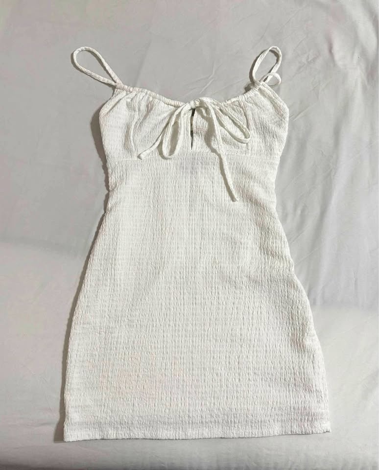 White Mini Dress (M)