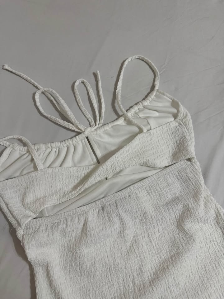 White Mini Dress (M) - photo 2