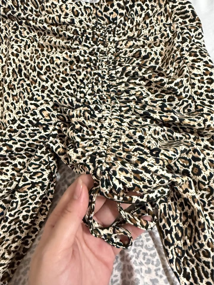 Leopard Mini Skirt - photo 2