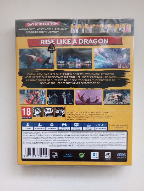 Yakuza: Like a Dragon Day Ichi Steelbook Edition - PS4 - photo 2