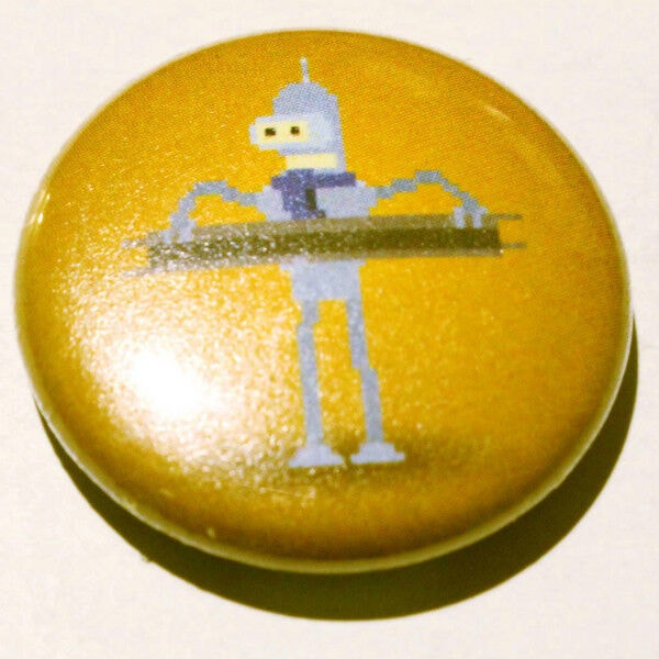Futurama - Bender Button/Pin
