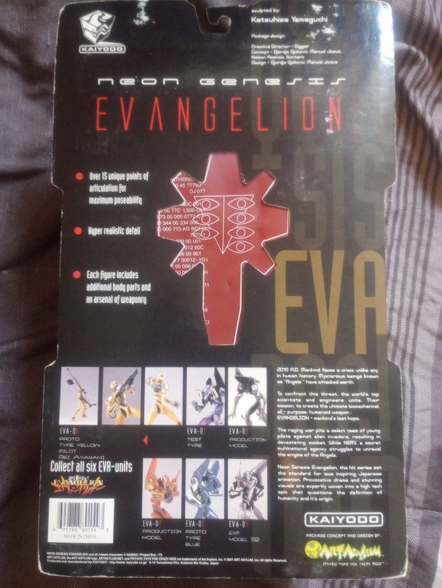 Neon Genesis Evangelion Kaiyodo Eva 00 Figure - photo 2