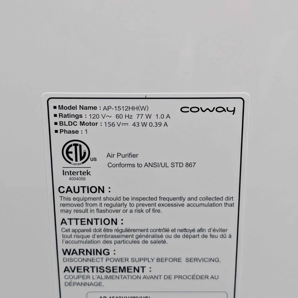 Coway Aimega True HEPA Air Purifier - photo 3